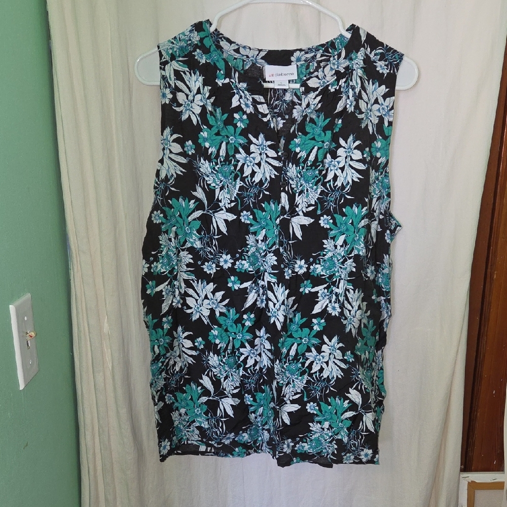 Liz Claiborne Floral Tank Top